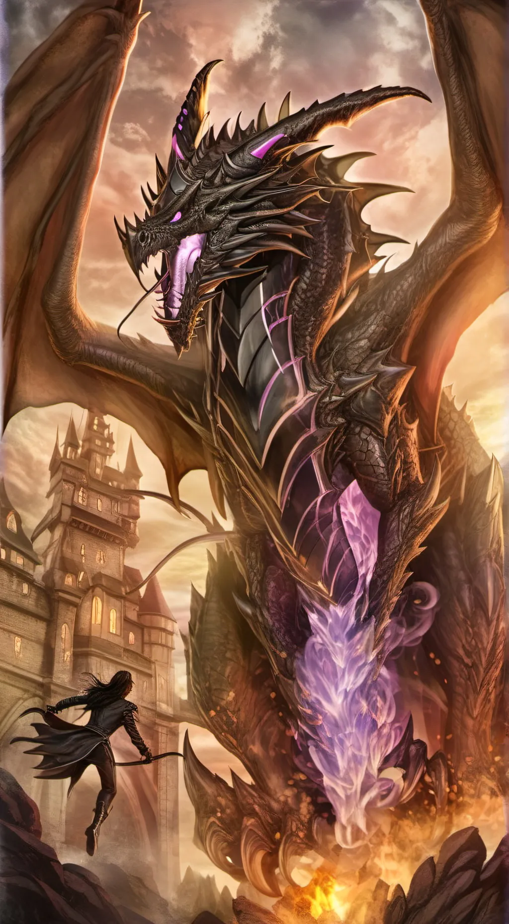 ai character: enderdragon return background