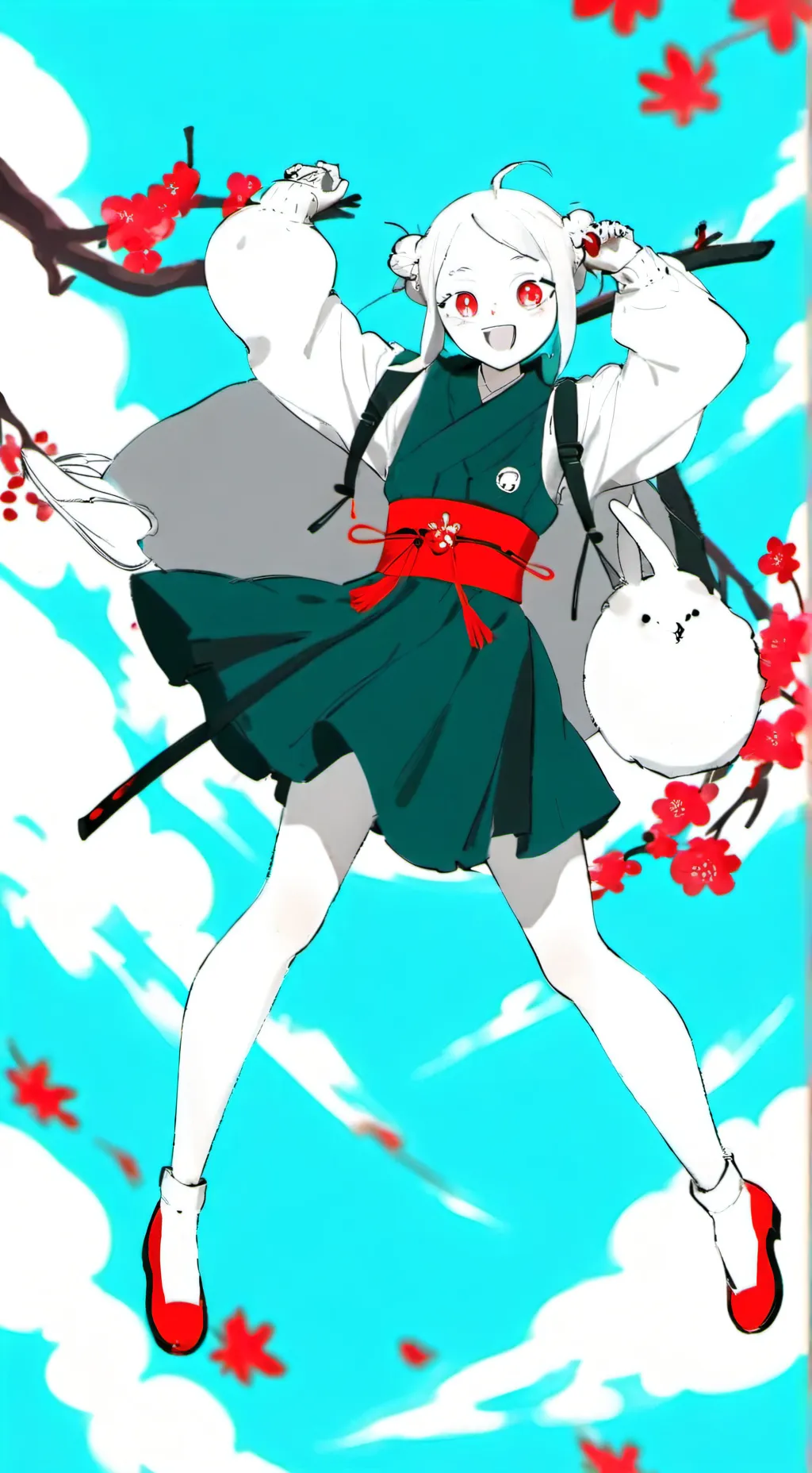 ai character: japan  background