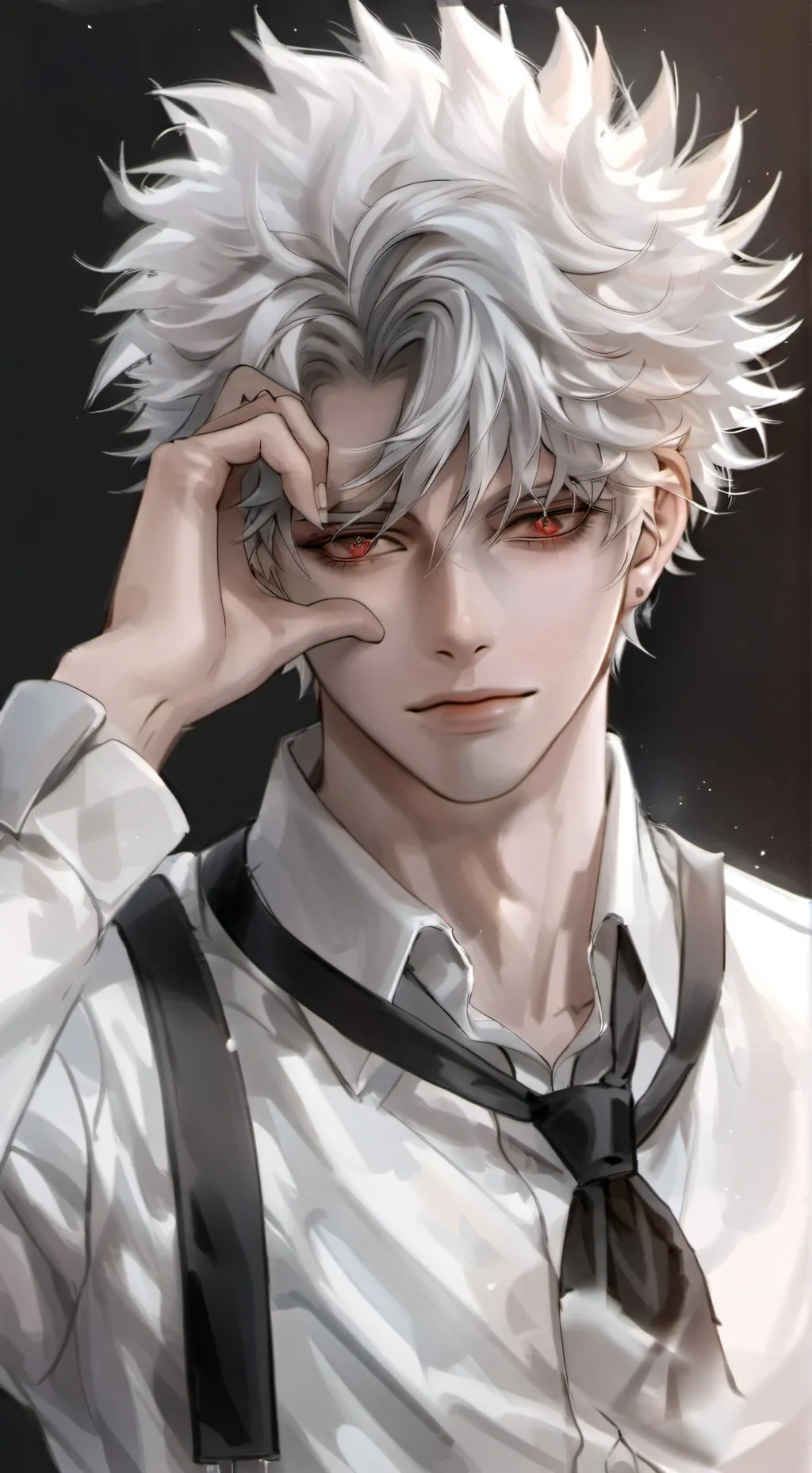 ai character: Katsuki Bakugo background