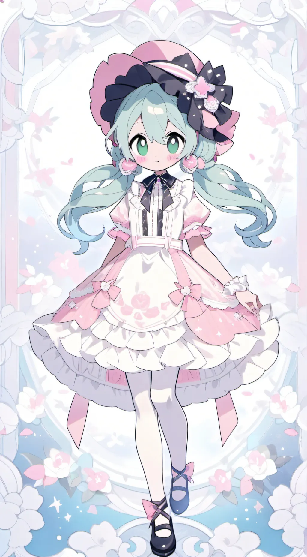 ai character: Fruitcake background