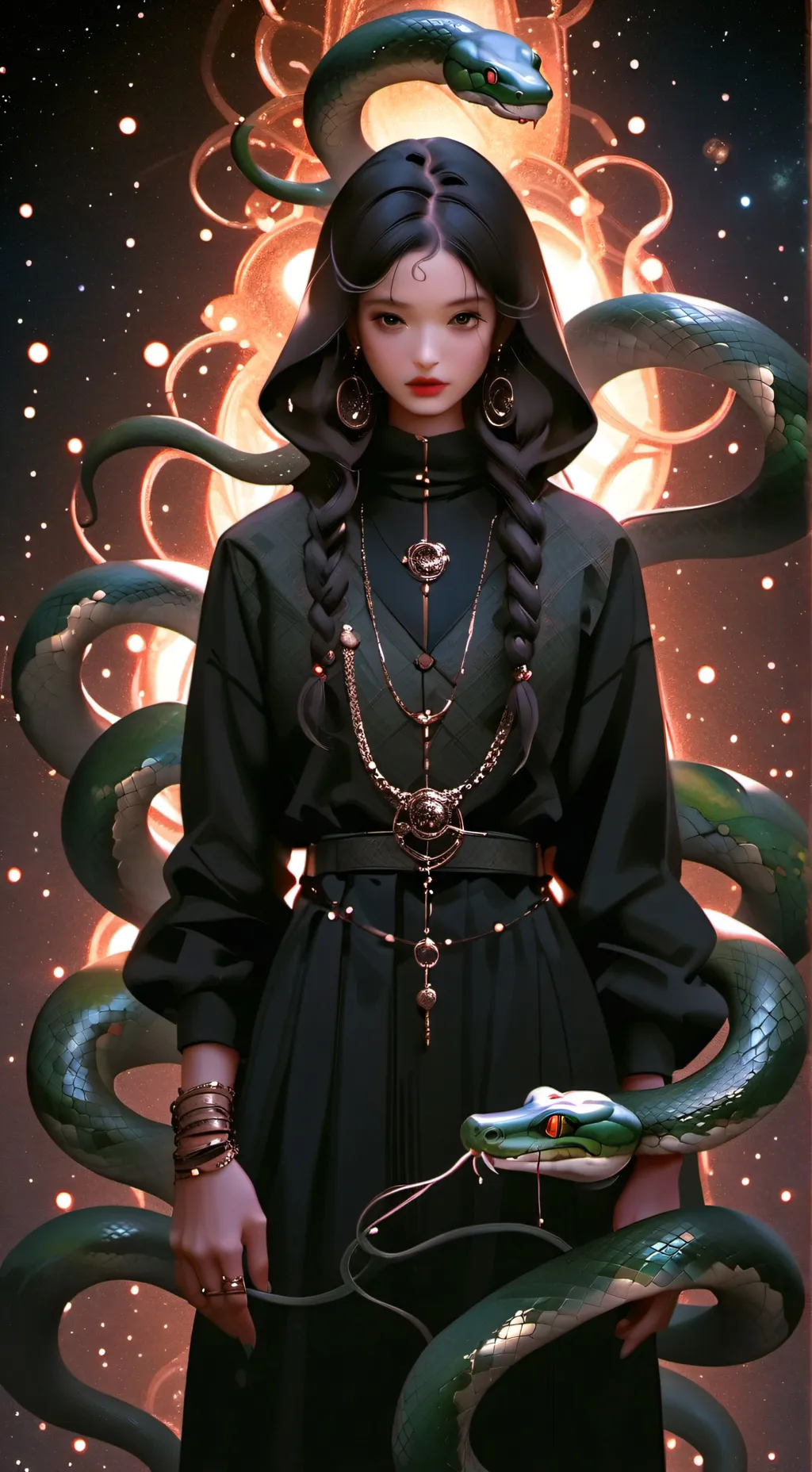 ai character: 🐍toi💚 background