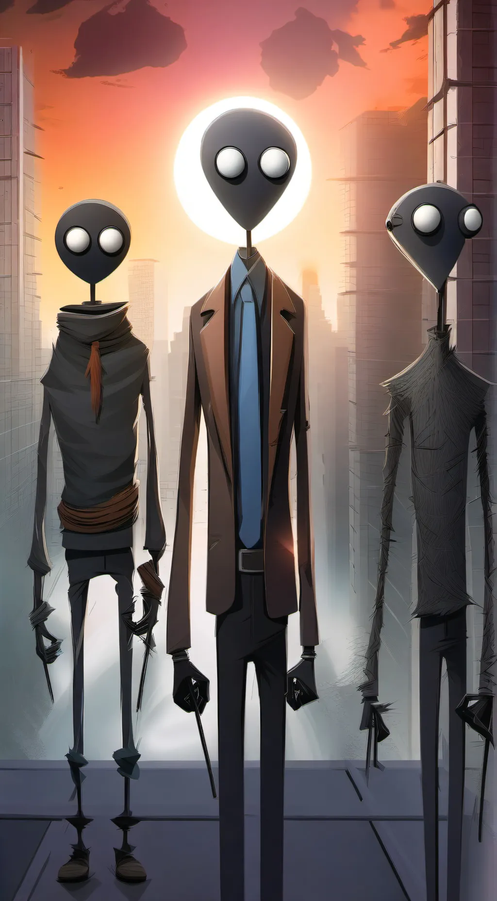 ai character: The legends  background