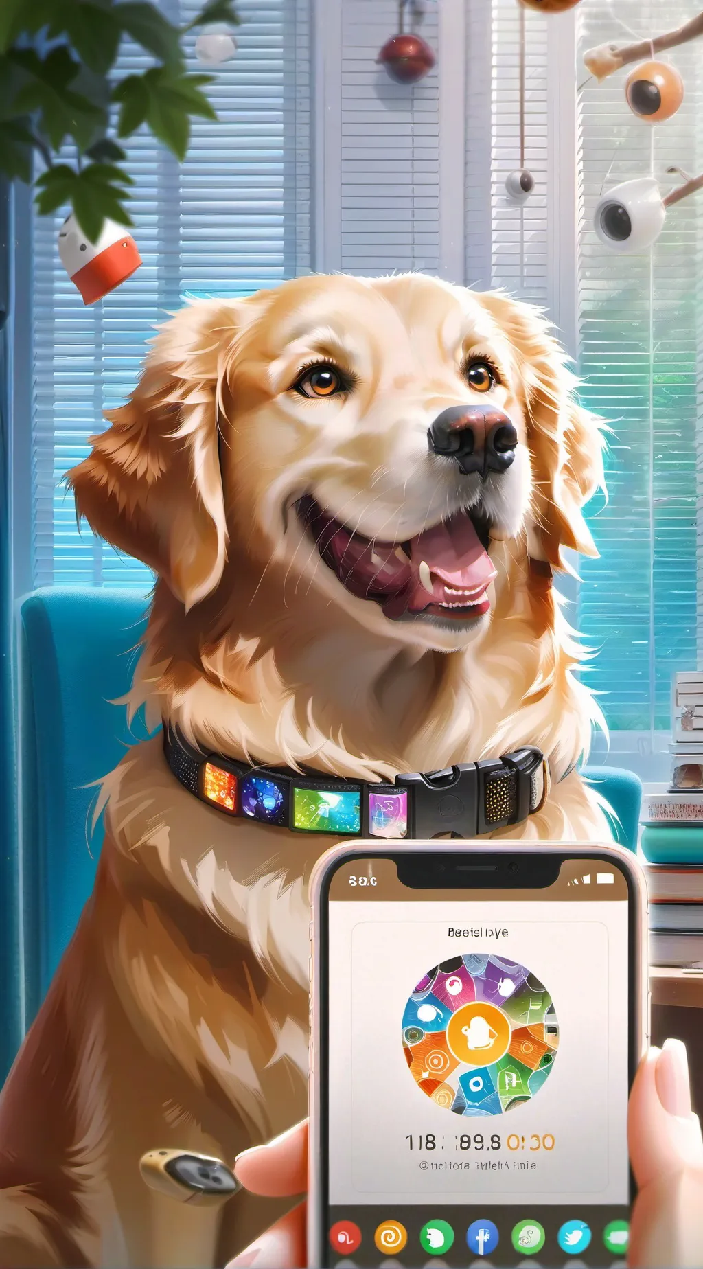 ai character: Byte background