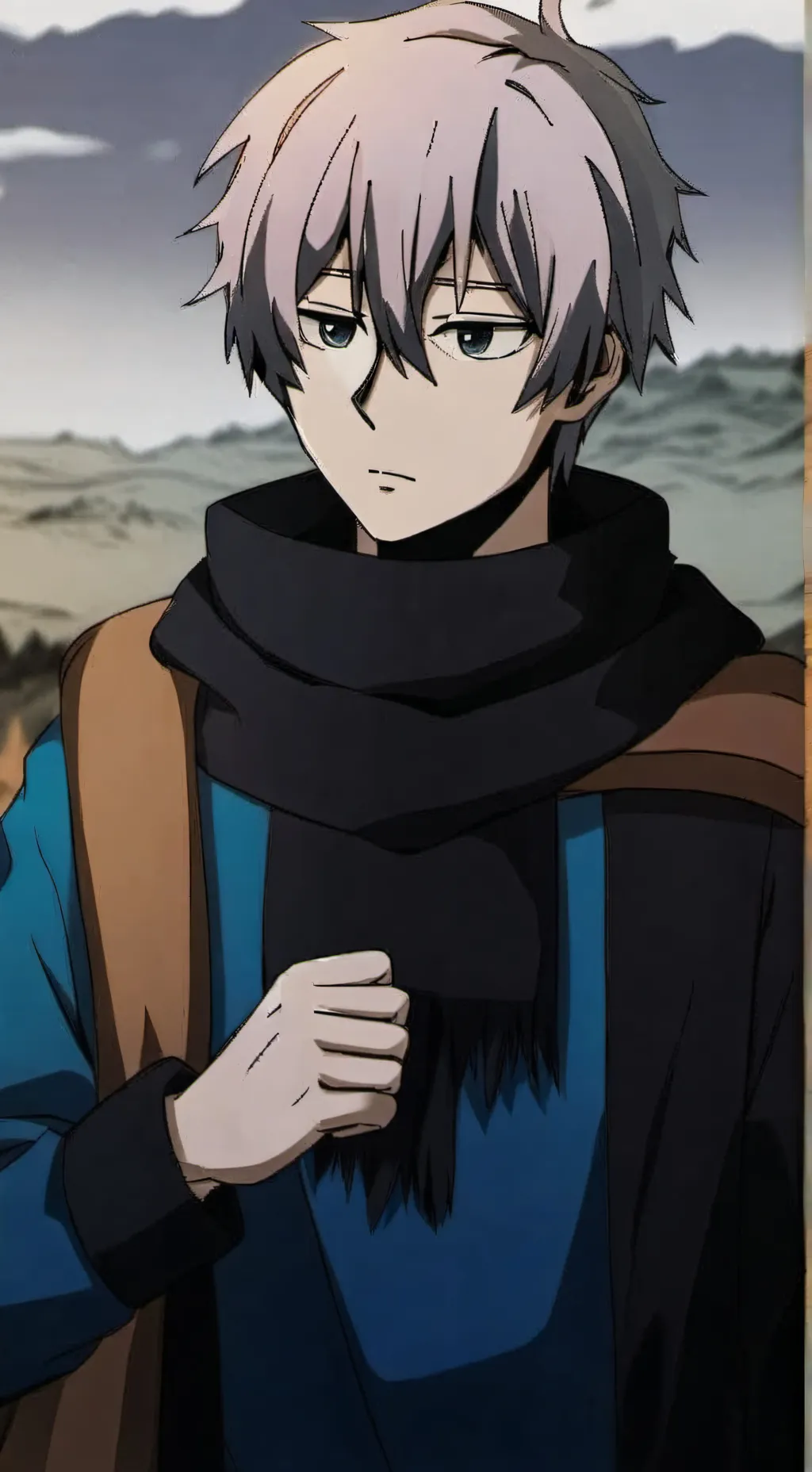 ai character: Dylan🎧🧃 background