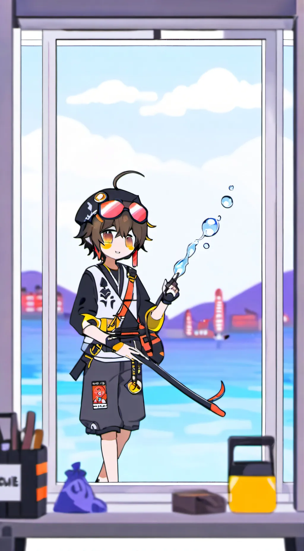 ai character: Cosmo background