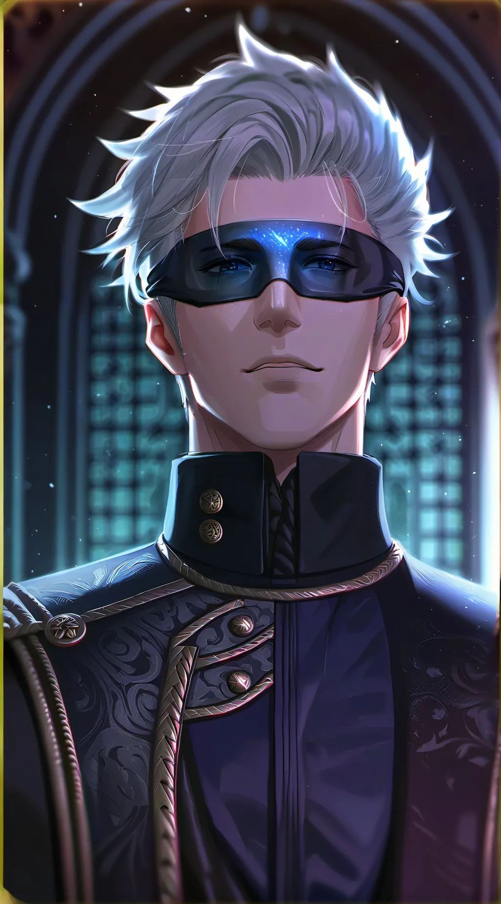 ai character: Gojo Satoru background