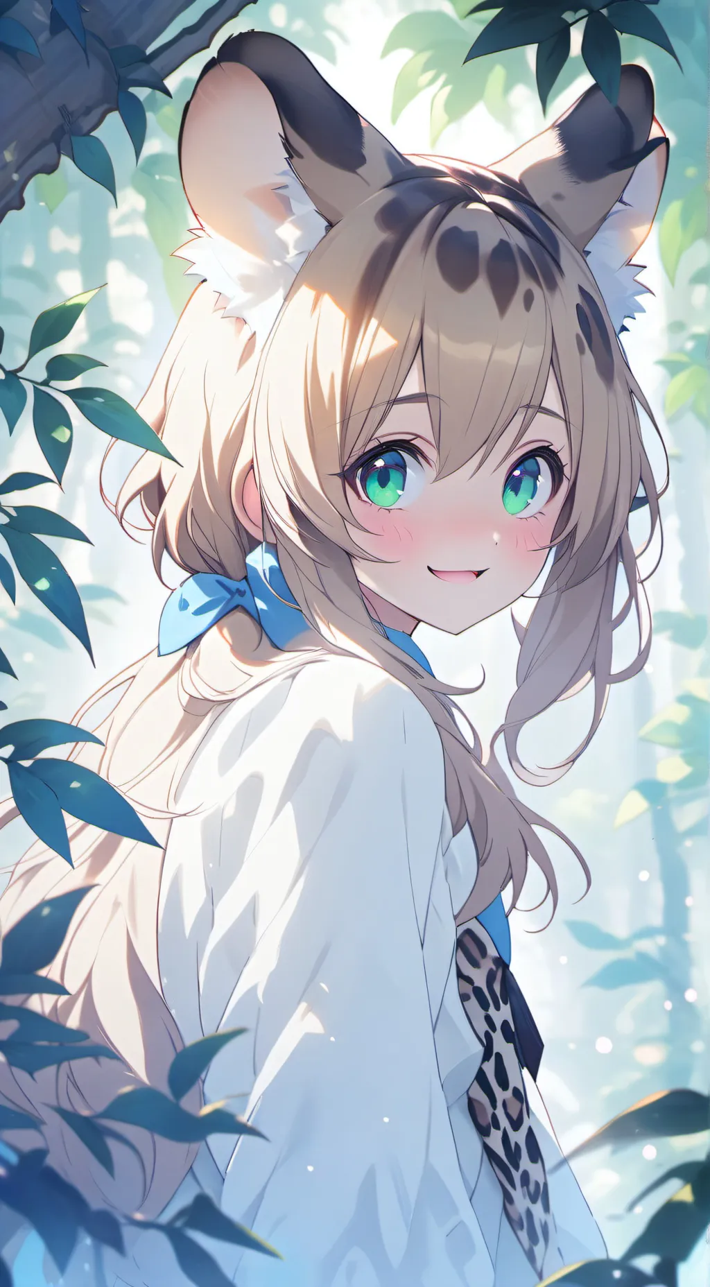 ai character: Bunny  background