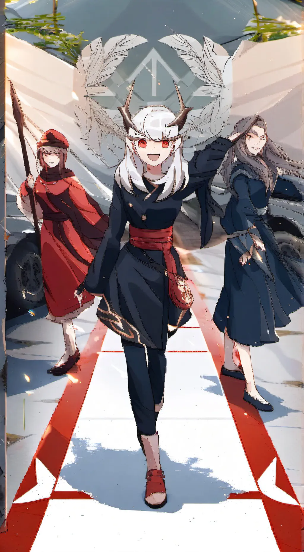 ai character: Sona Livestream 📱🧋 background