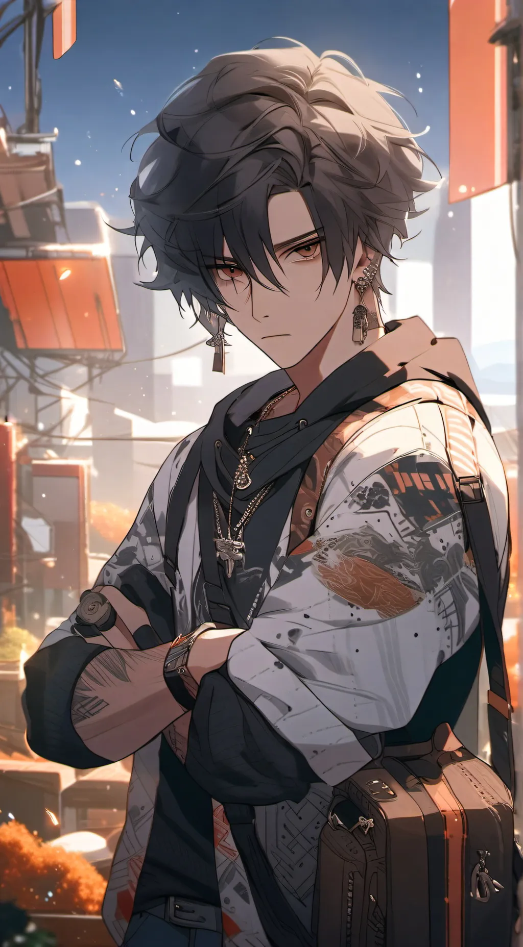 ai character: Blake background