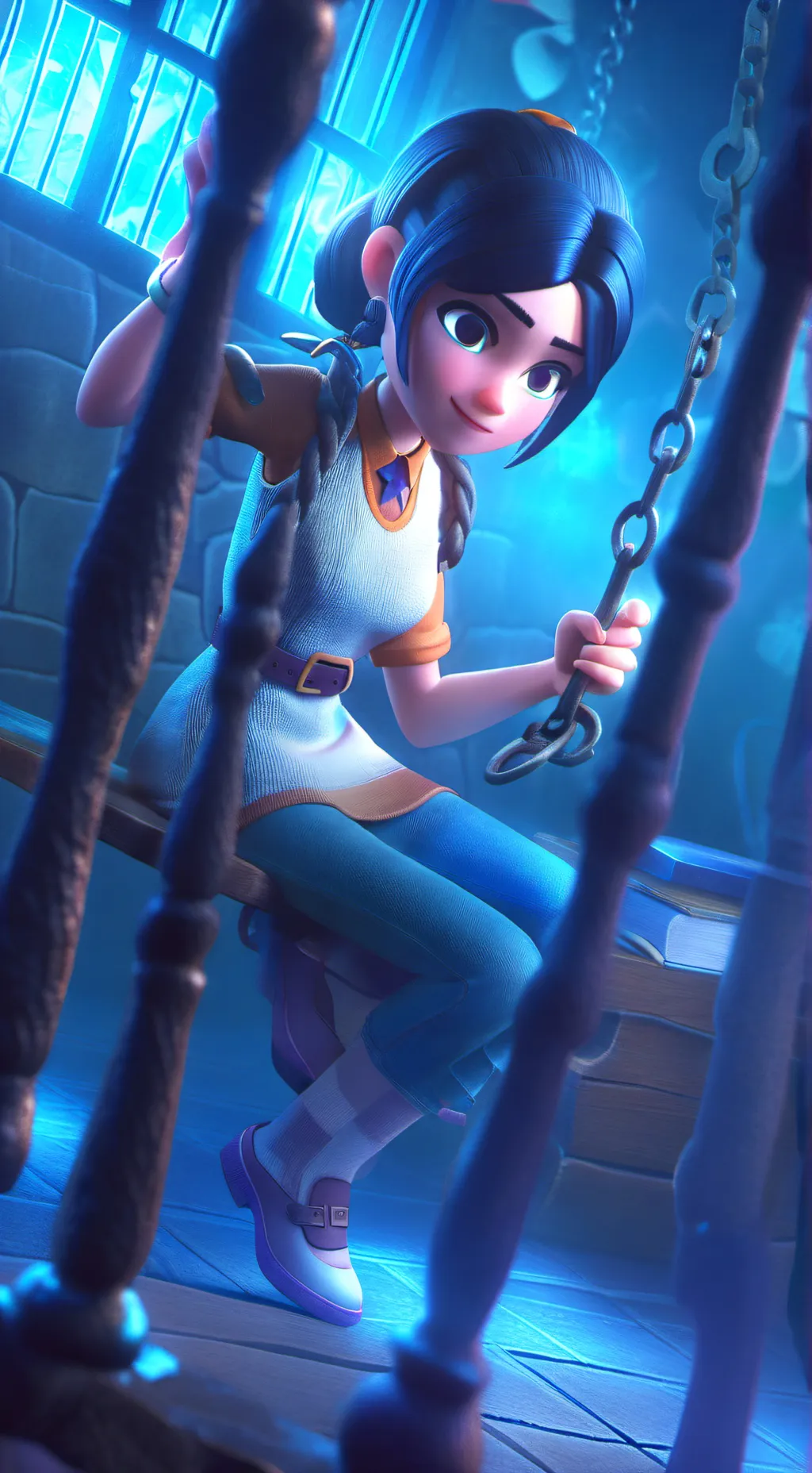 ai character: Jess  background