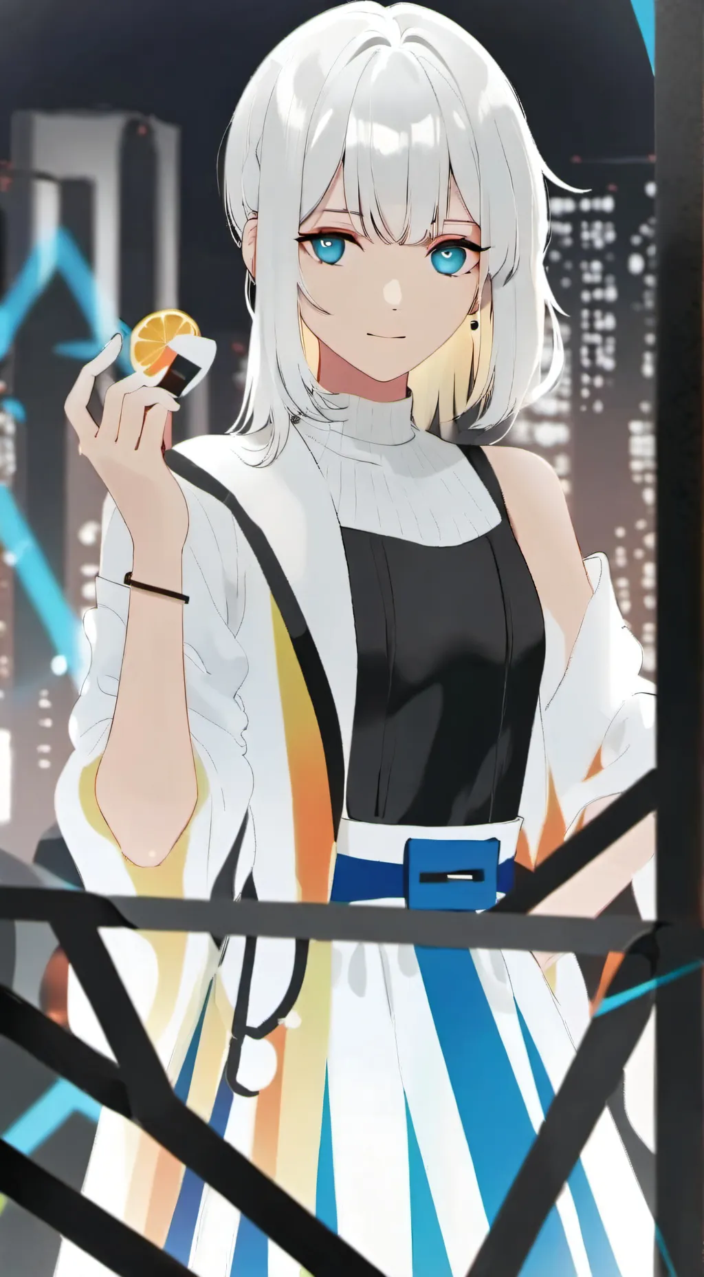 ai character: Luna background