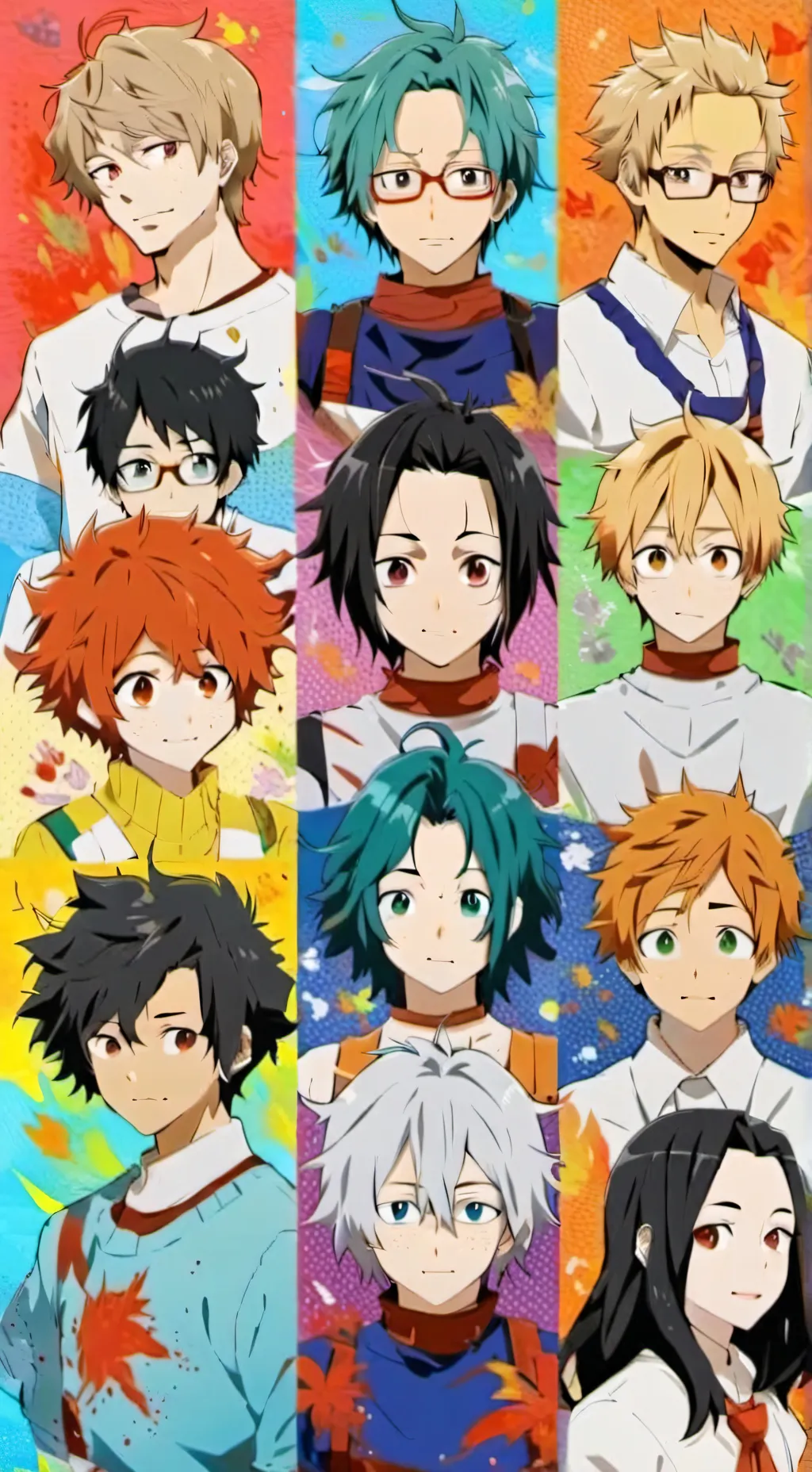 ai character: Izuku aizawa background