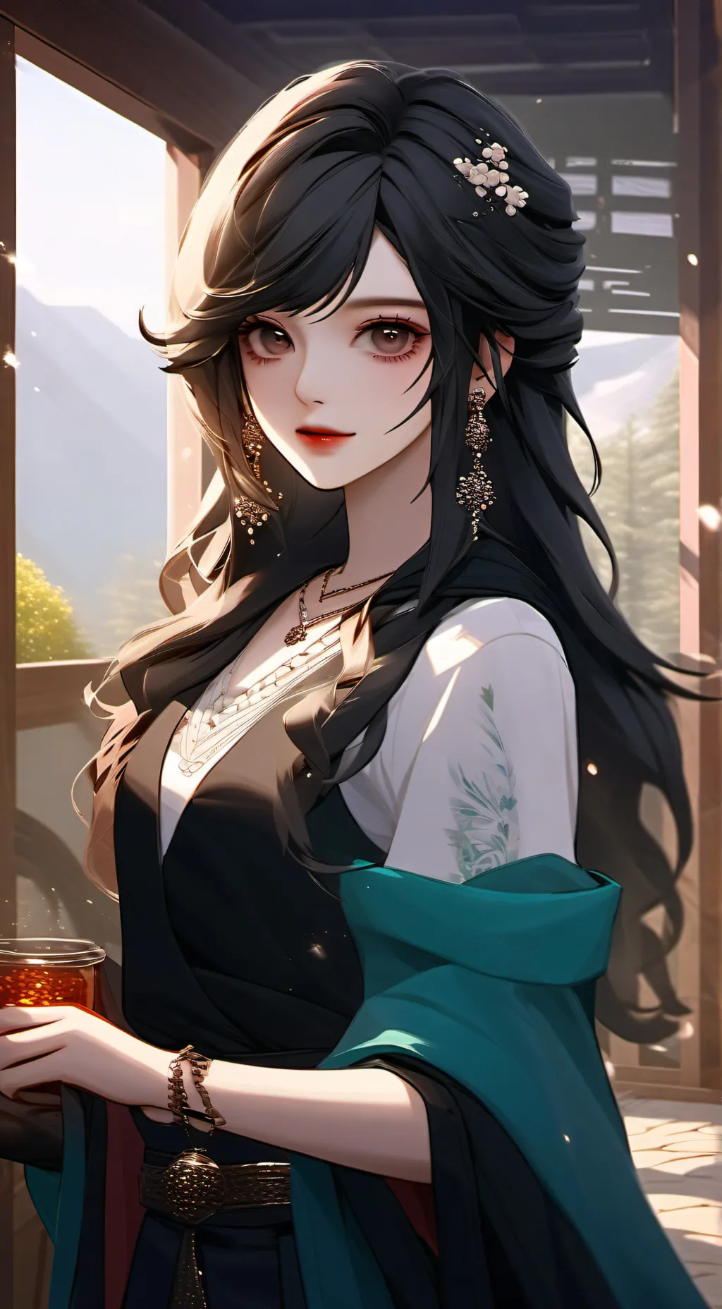 ai character: Amelia  background