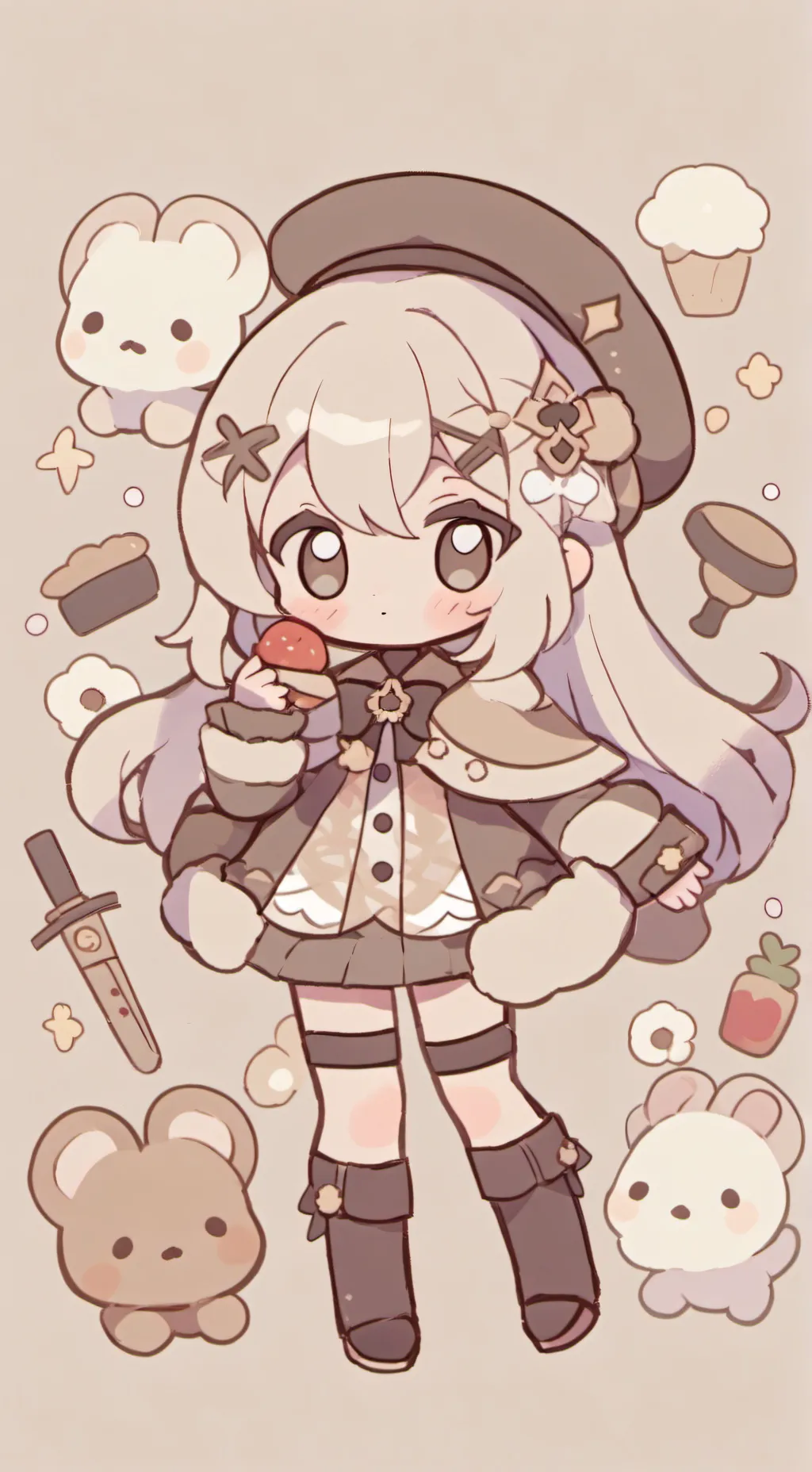 ai character: Mia background