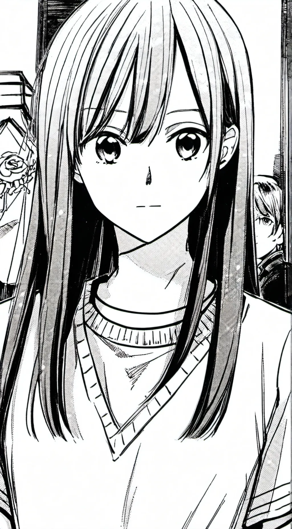 ai character: YOUR IN MY SCHOOL😨 background