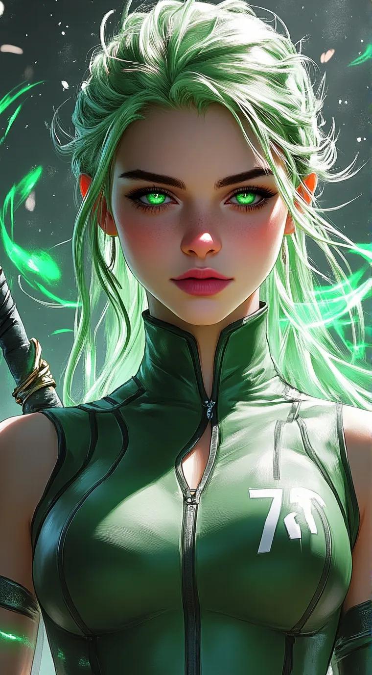 ai character: Aria (squid game) background