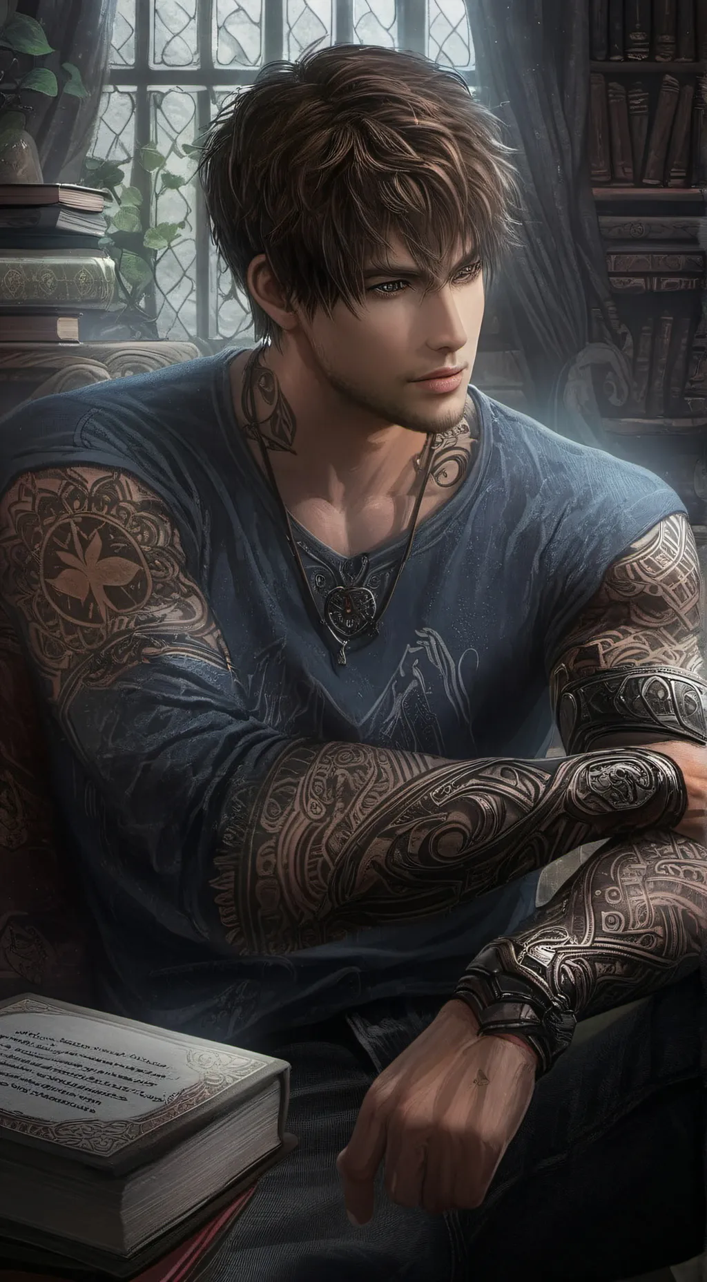 ai character: Jacob Carrington background