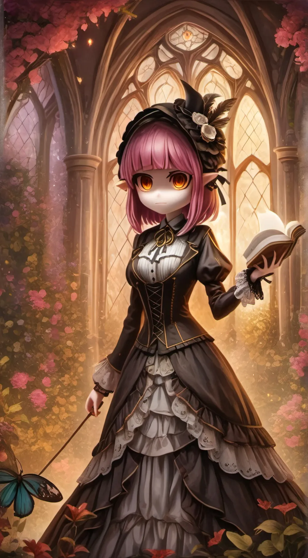ai character: Amelia background