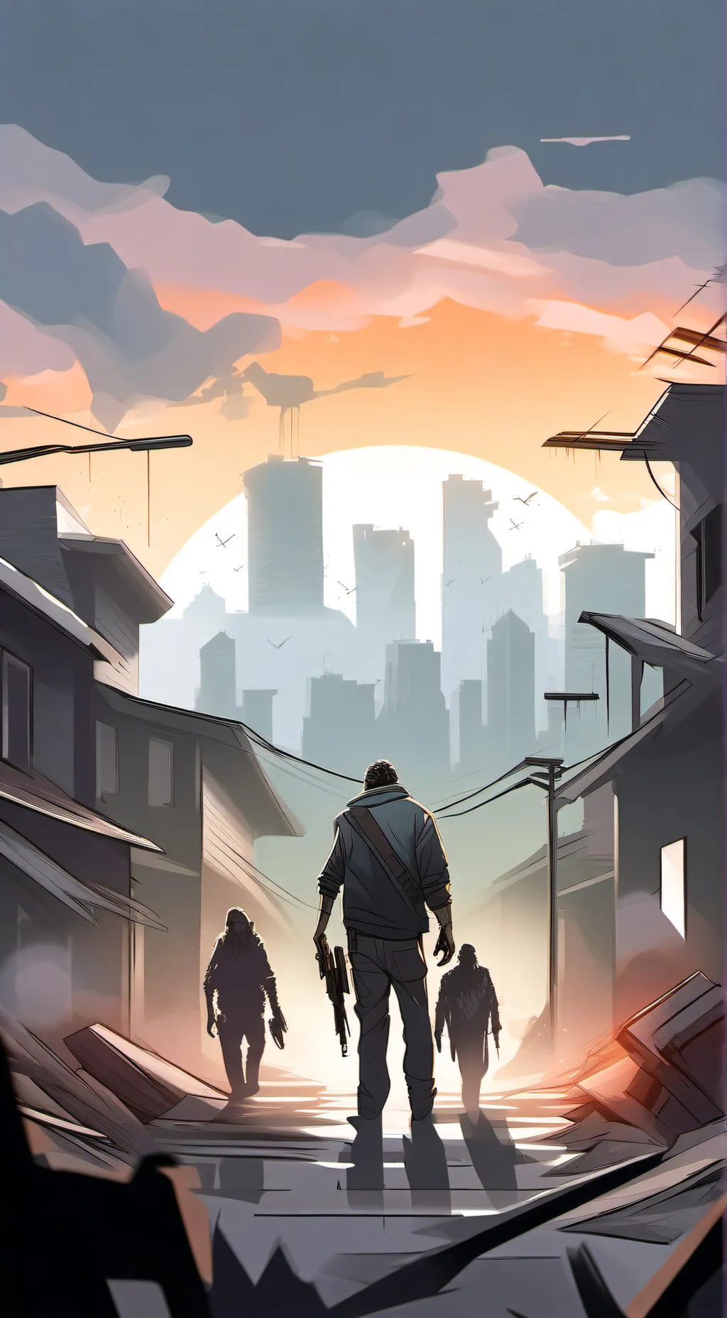 ai character: SC Infection AU background