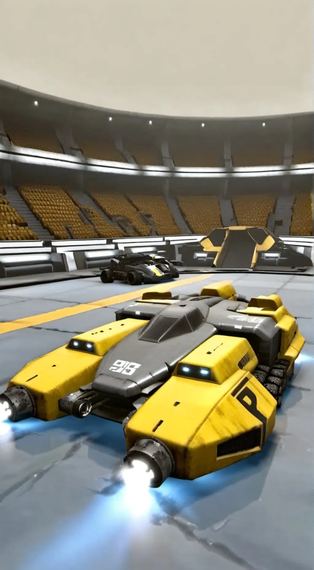 ai character: Battlebots background