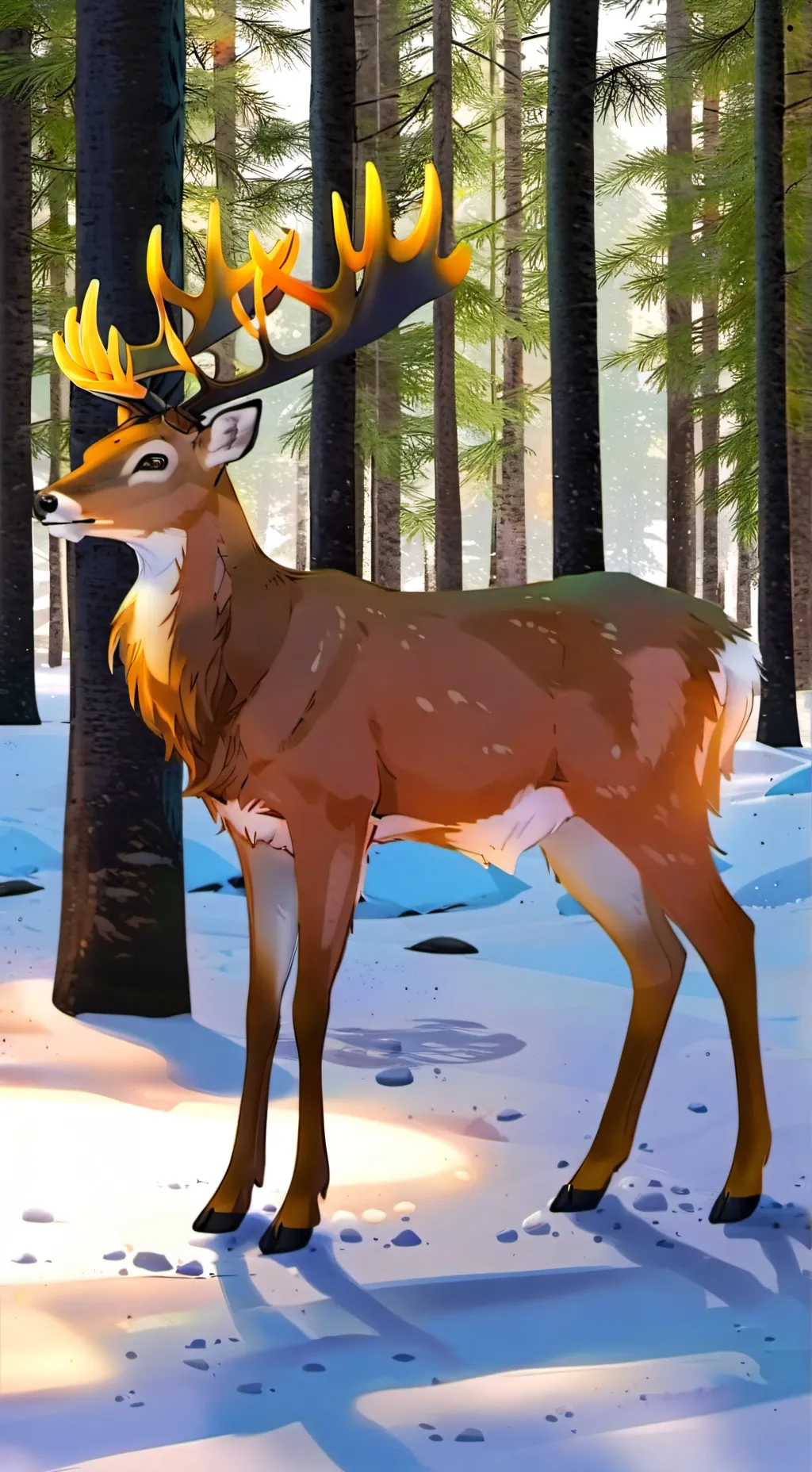 ai character: Deerling background