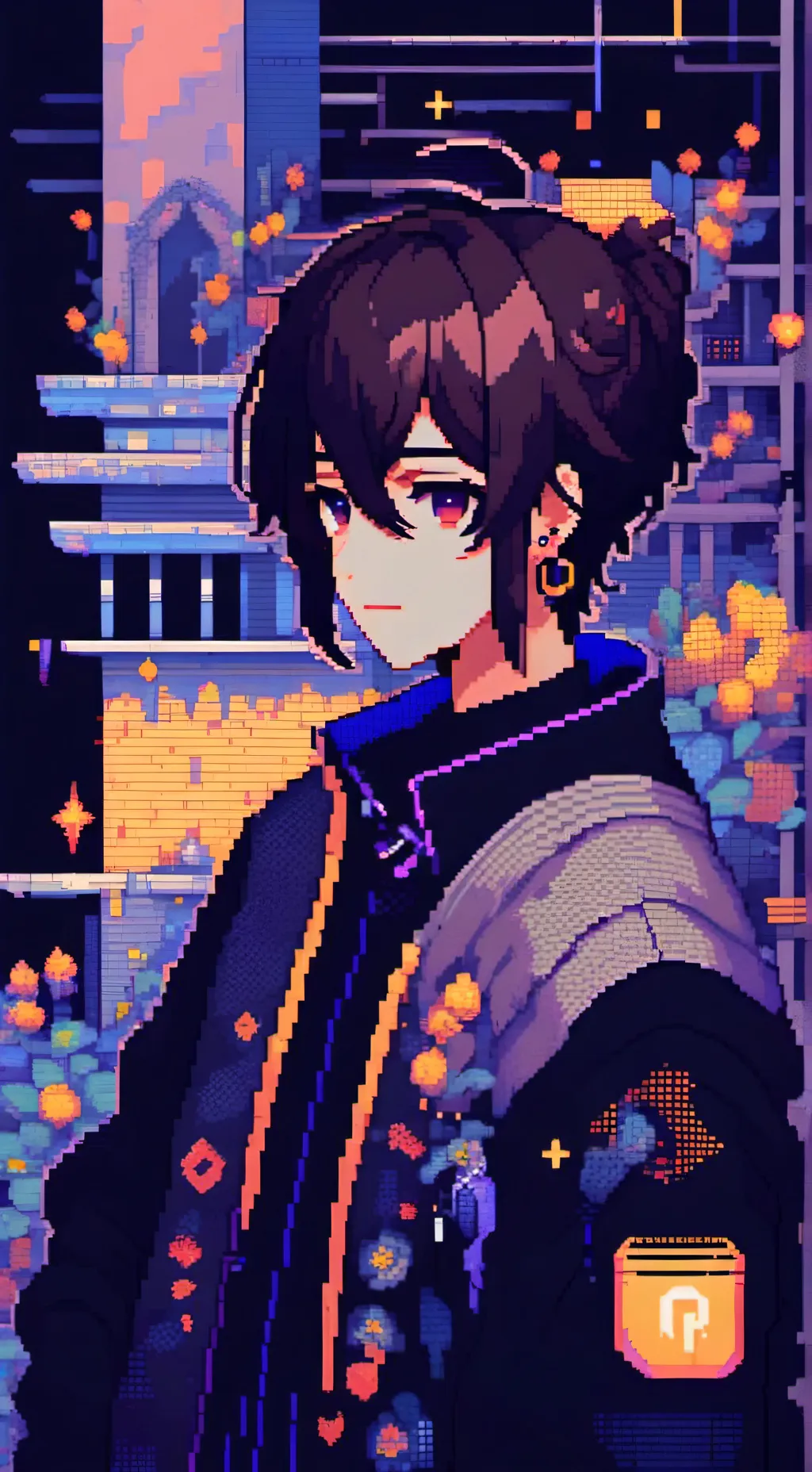 ai character: suki  background