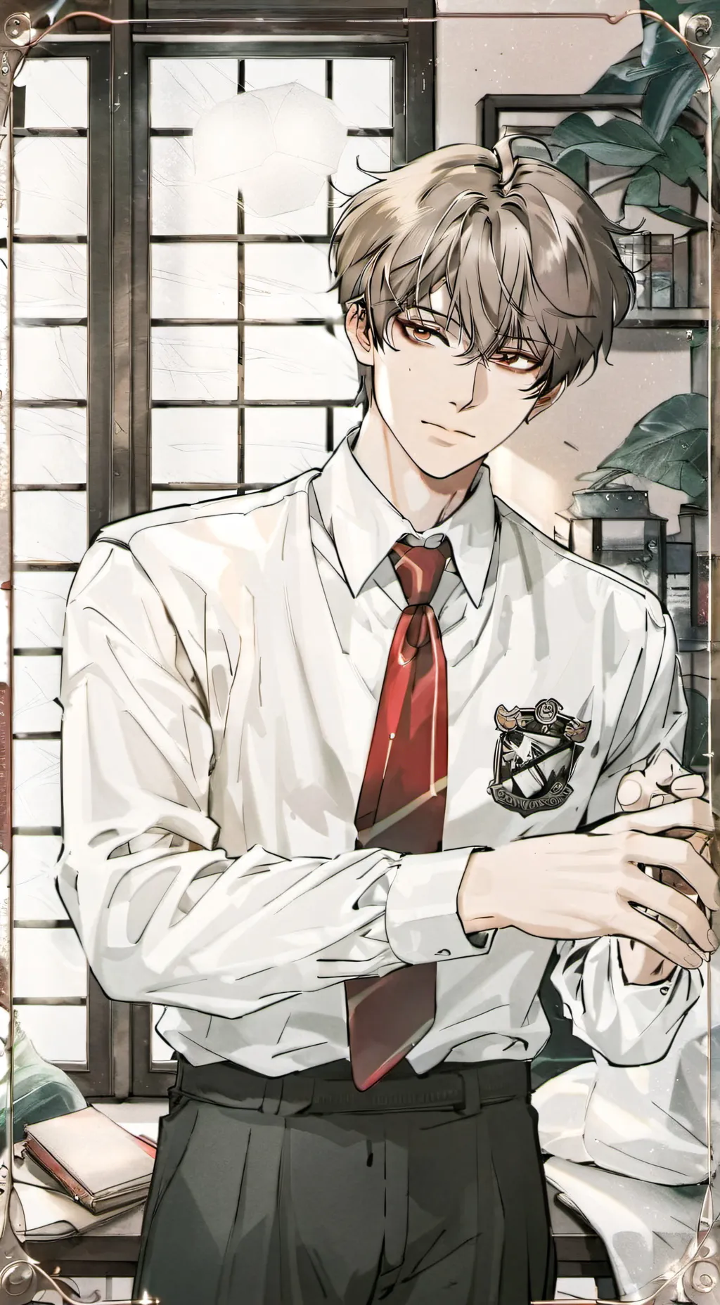 ai character: Luke background