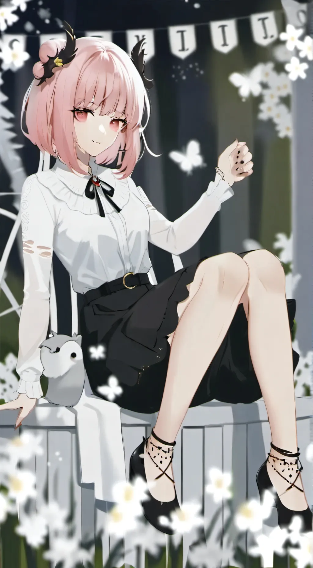 ai character: катя background