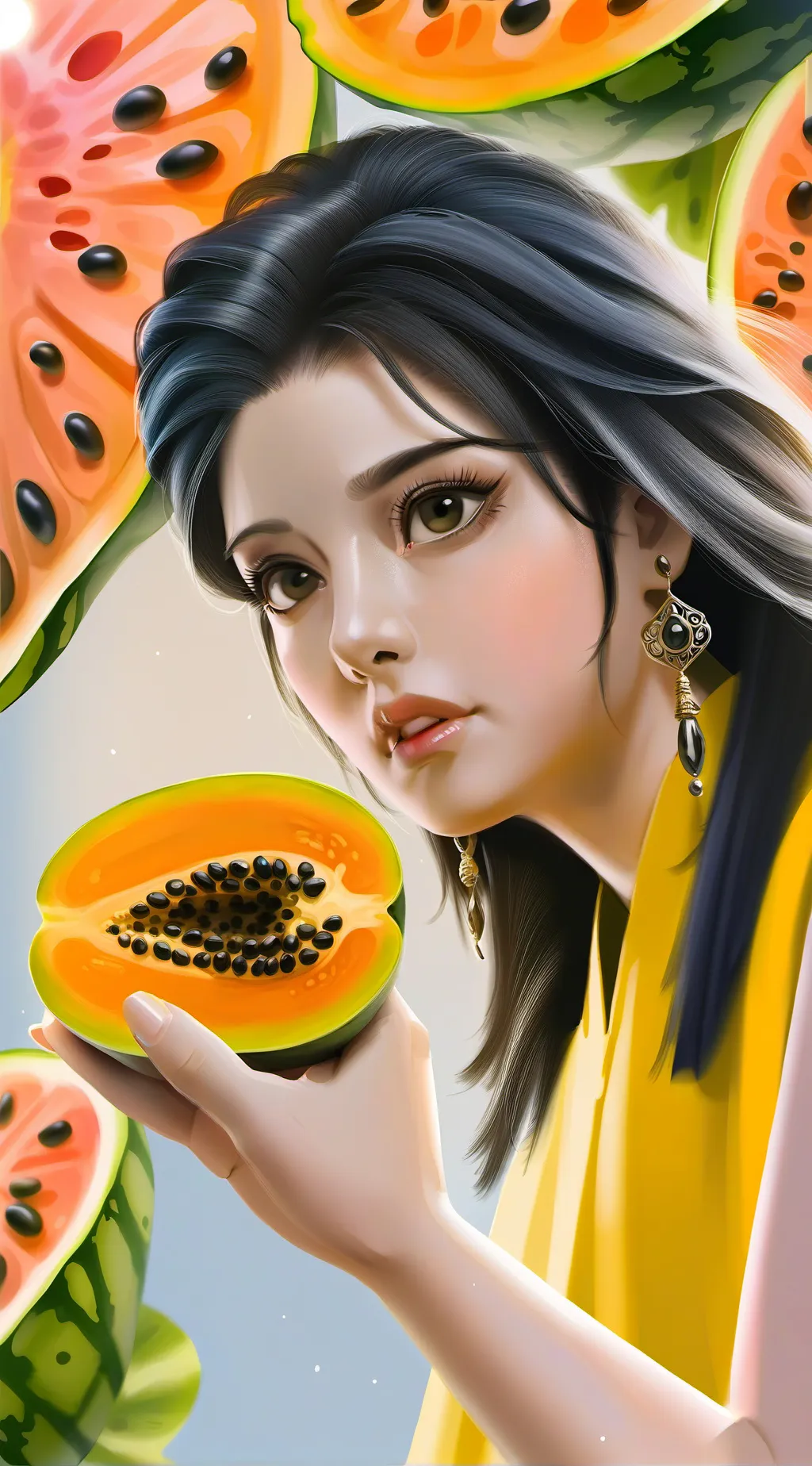 ai character: maten a roney waza background