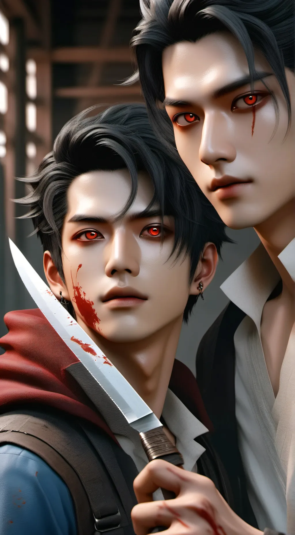 ai character: 😨☠Alexander☠😨 background