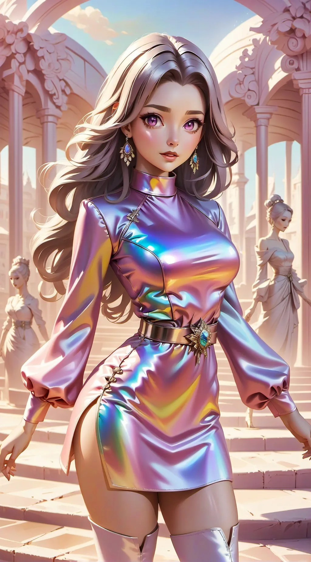 ai character: Auriana  background