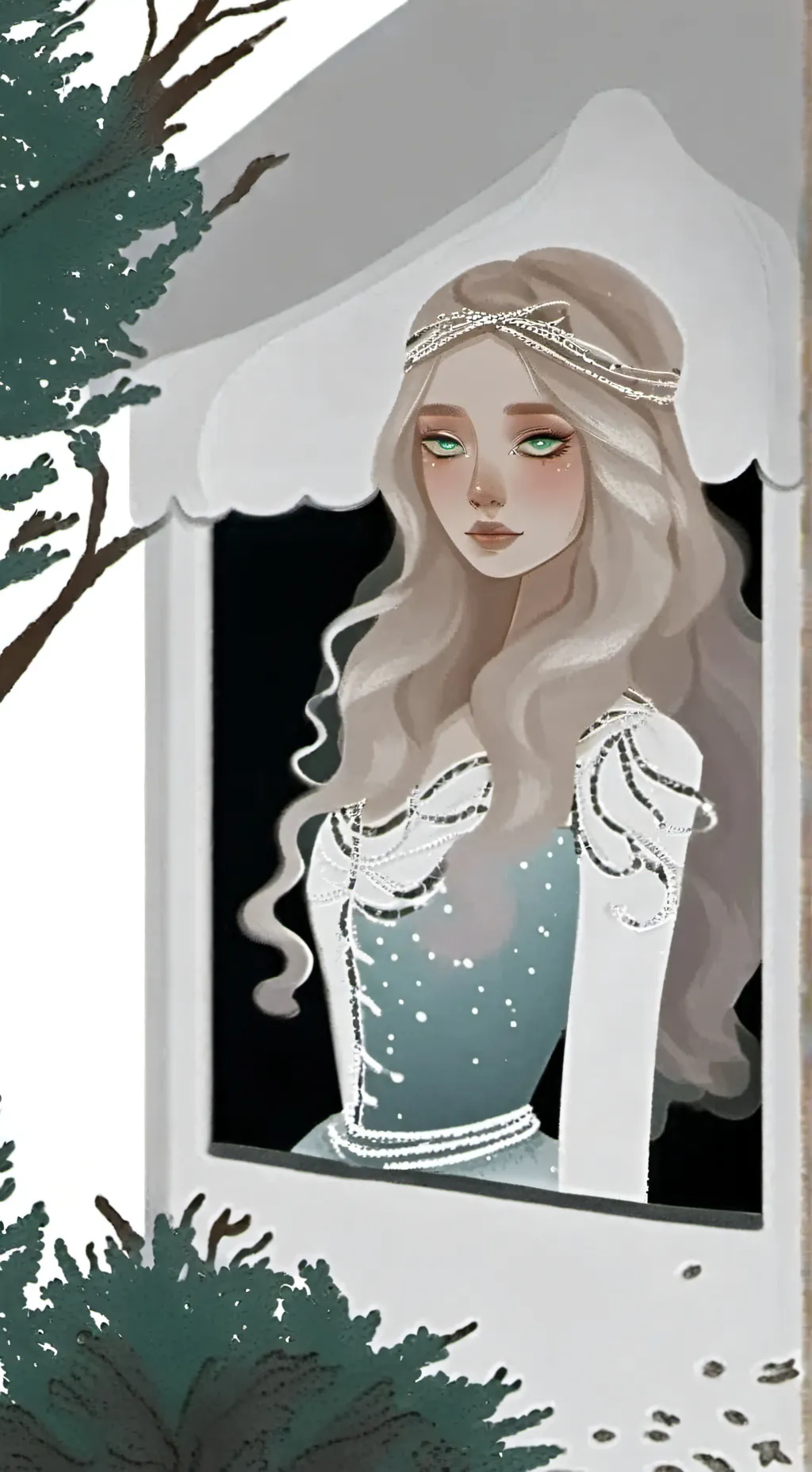 ai character: MHA o gelo  background