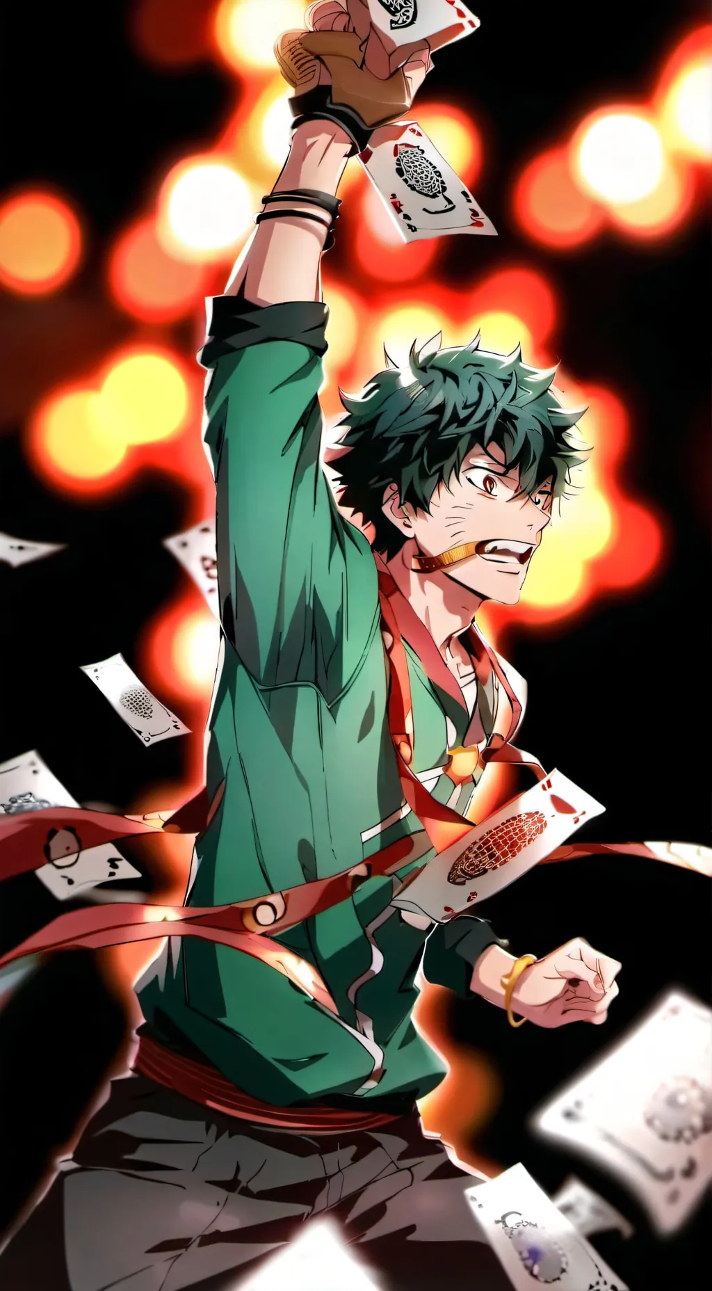 ai character: mha villan background