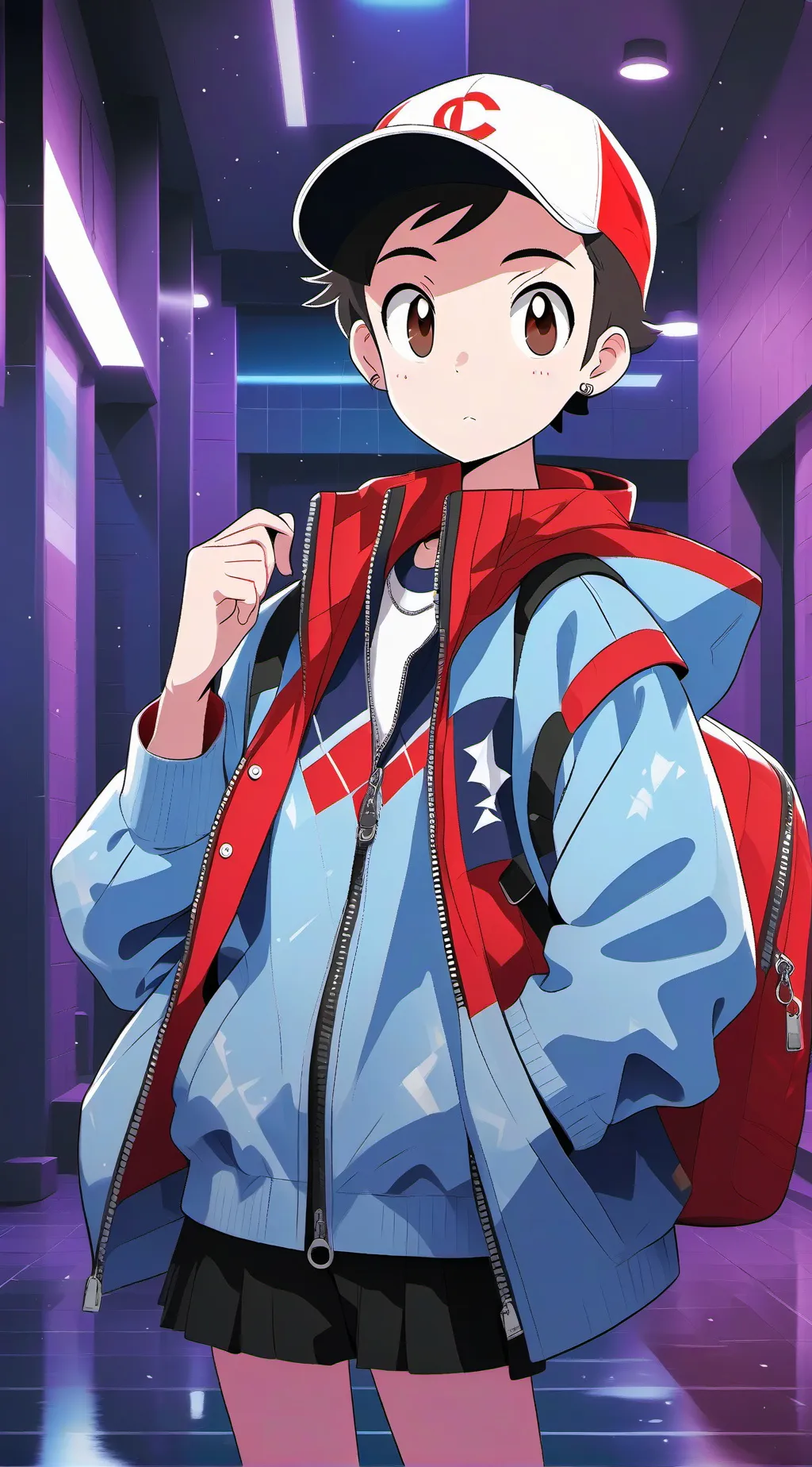 ai character: victor background