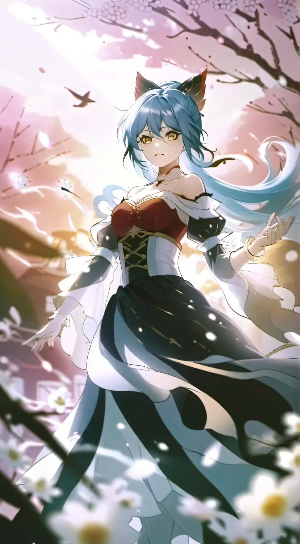 ai character: ta femme background