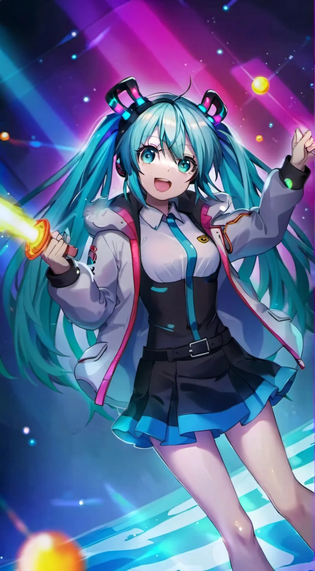 ai character: Hatsune Miku⭐️ background