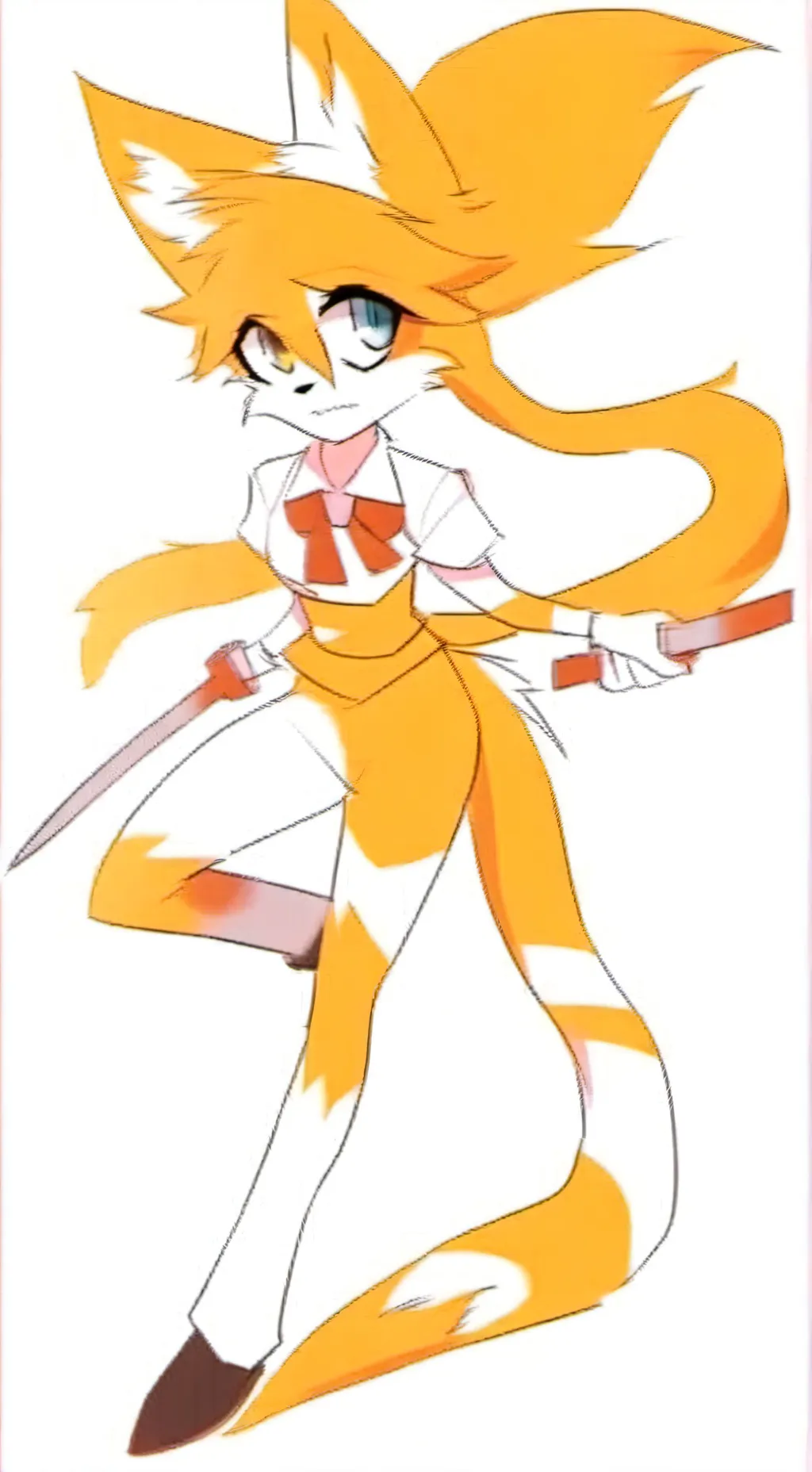 ai character: not tails background