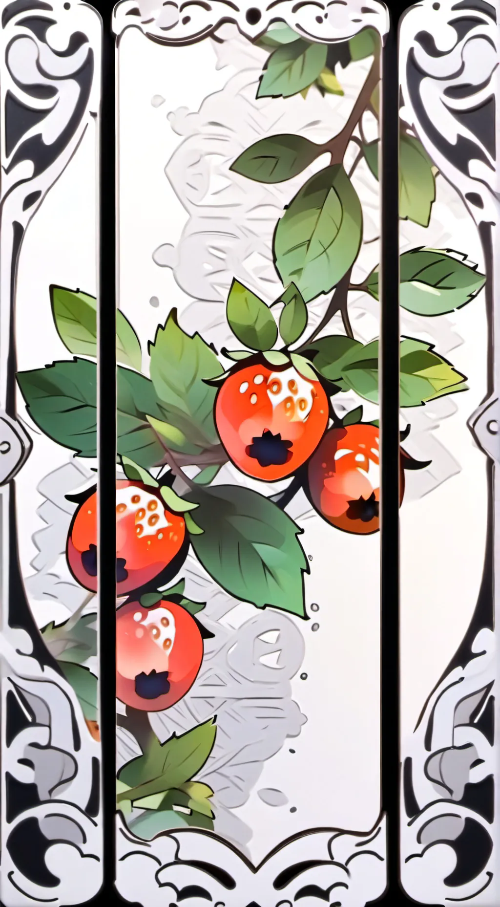 ai character: Berryvision! background