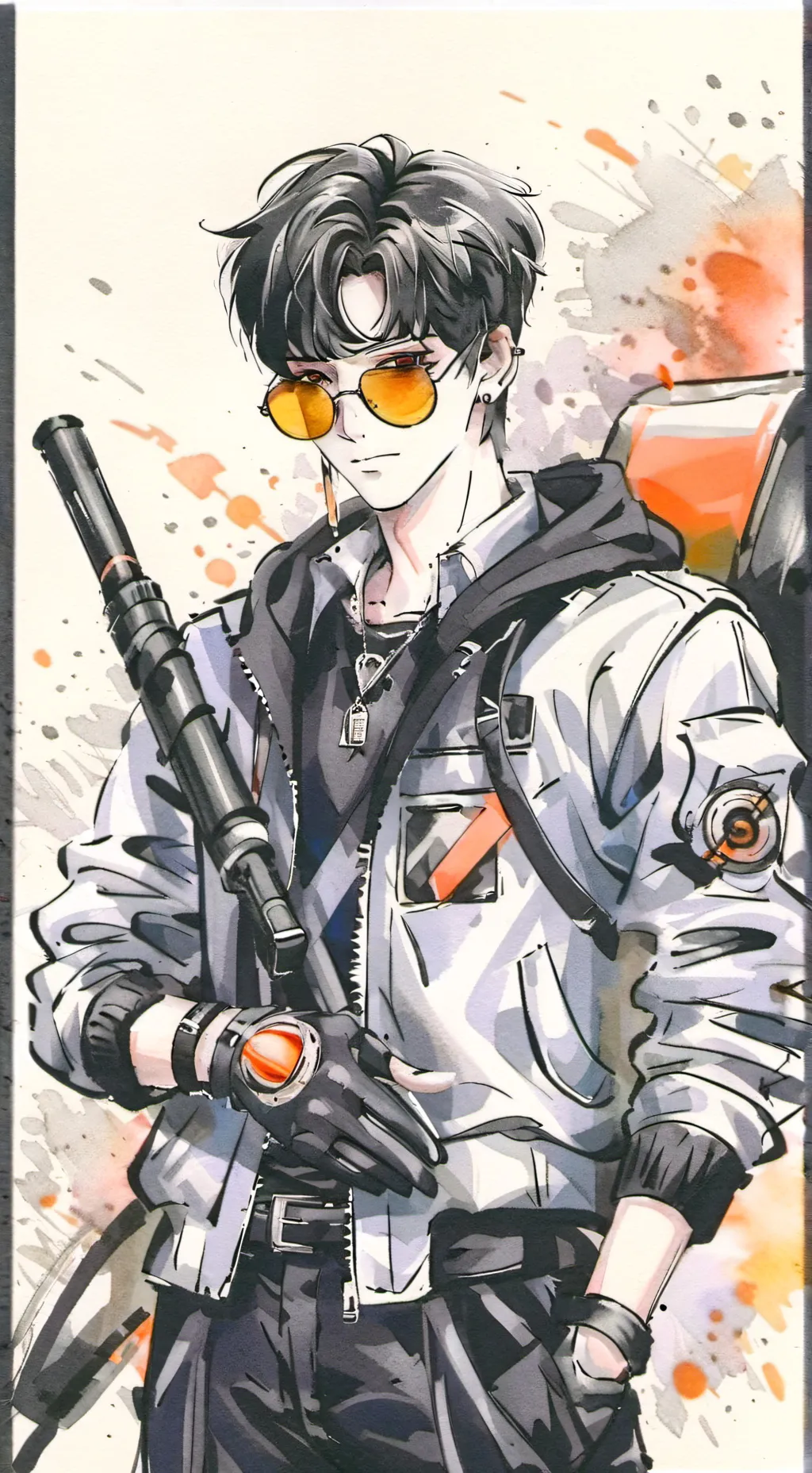 ai character: Ken (Me) background