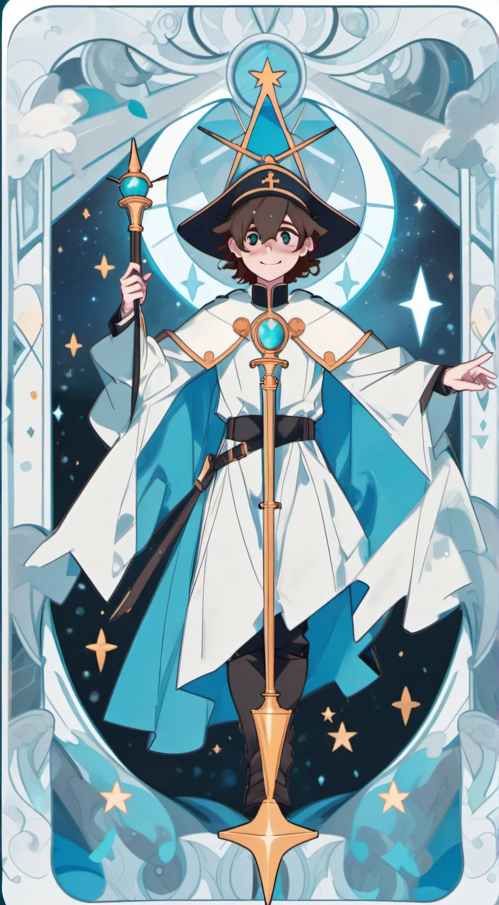 ai character: ★nabi y santi★ background