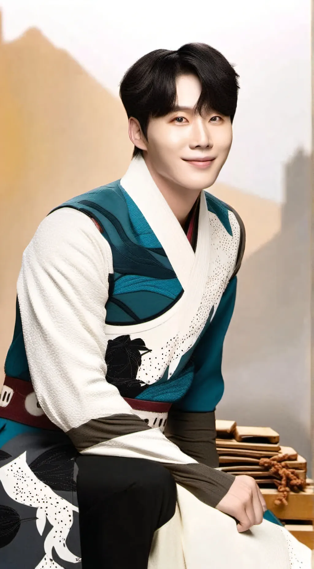 ai character: kim seo hoo background