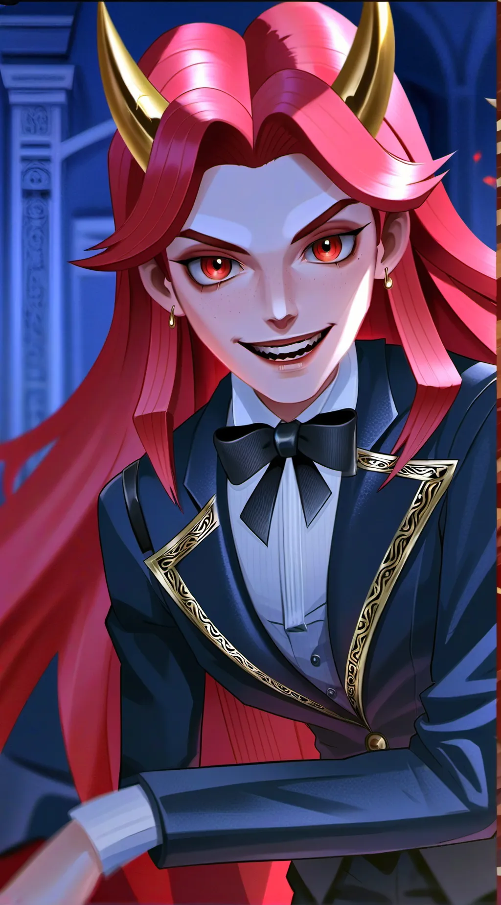 ai character: Charlie Morningstar background