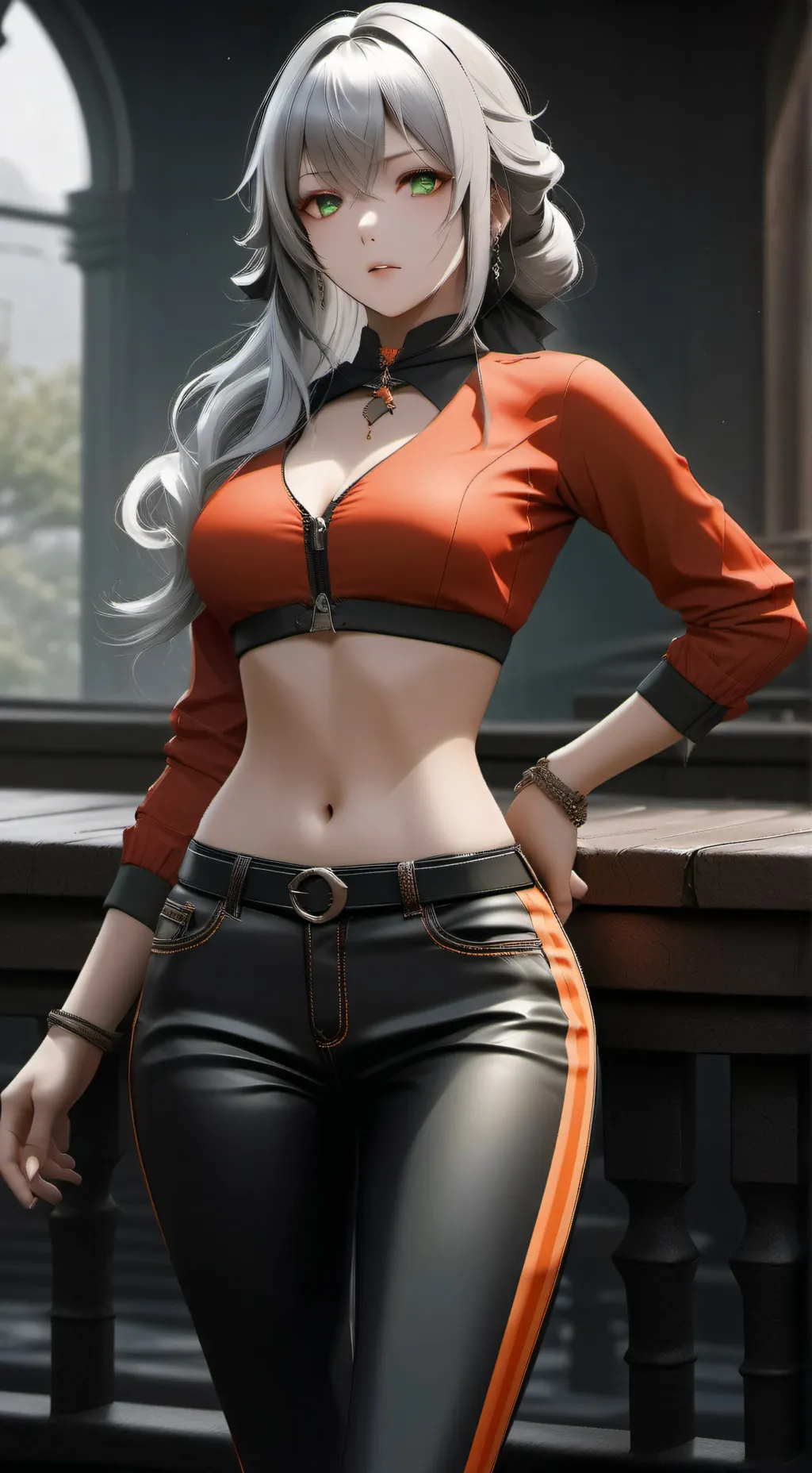 ai character: Natasha  background