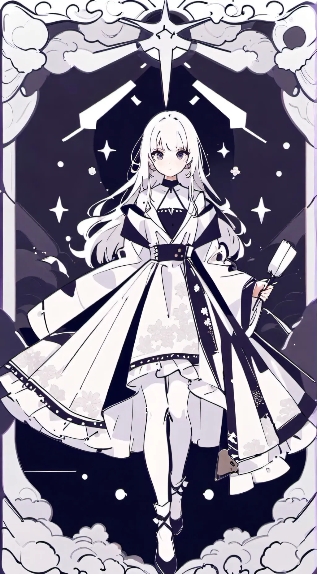 ai character: animes background