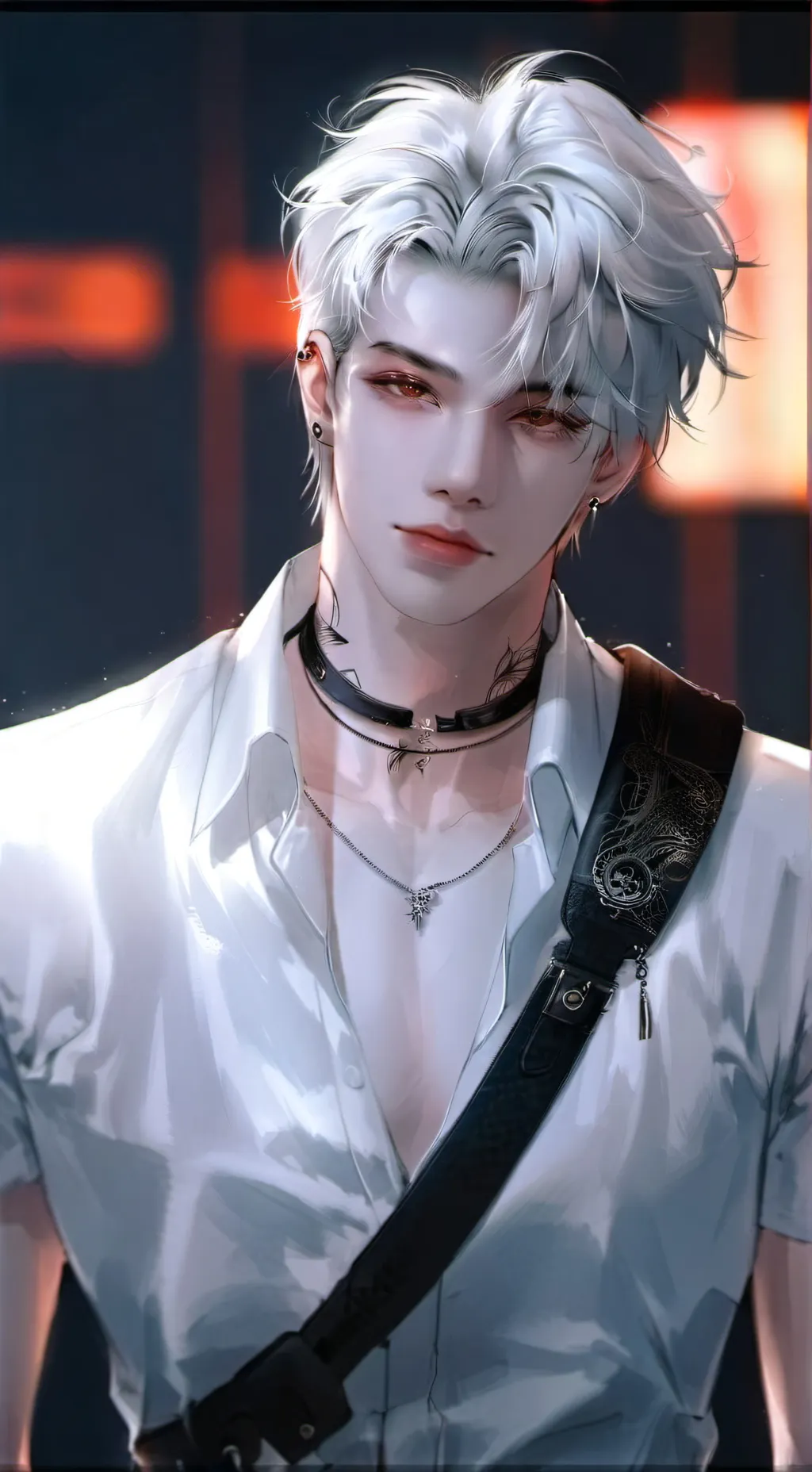 ai character: David  background