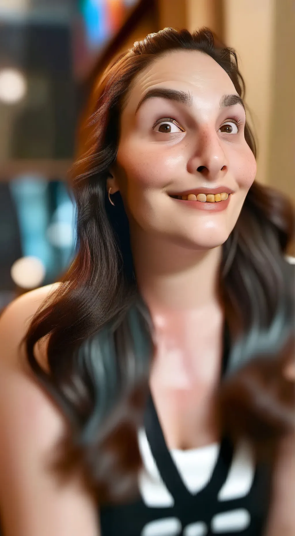 ai character: Fat girl background