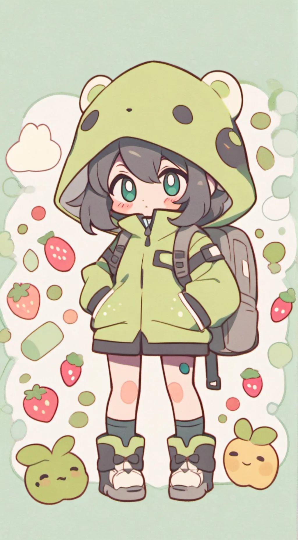 ai character: Yuki  background