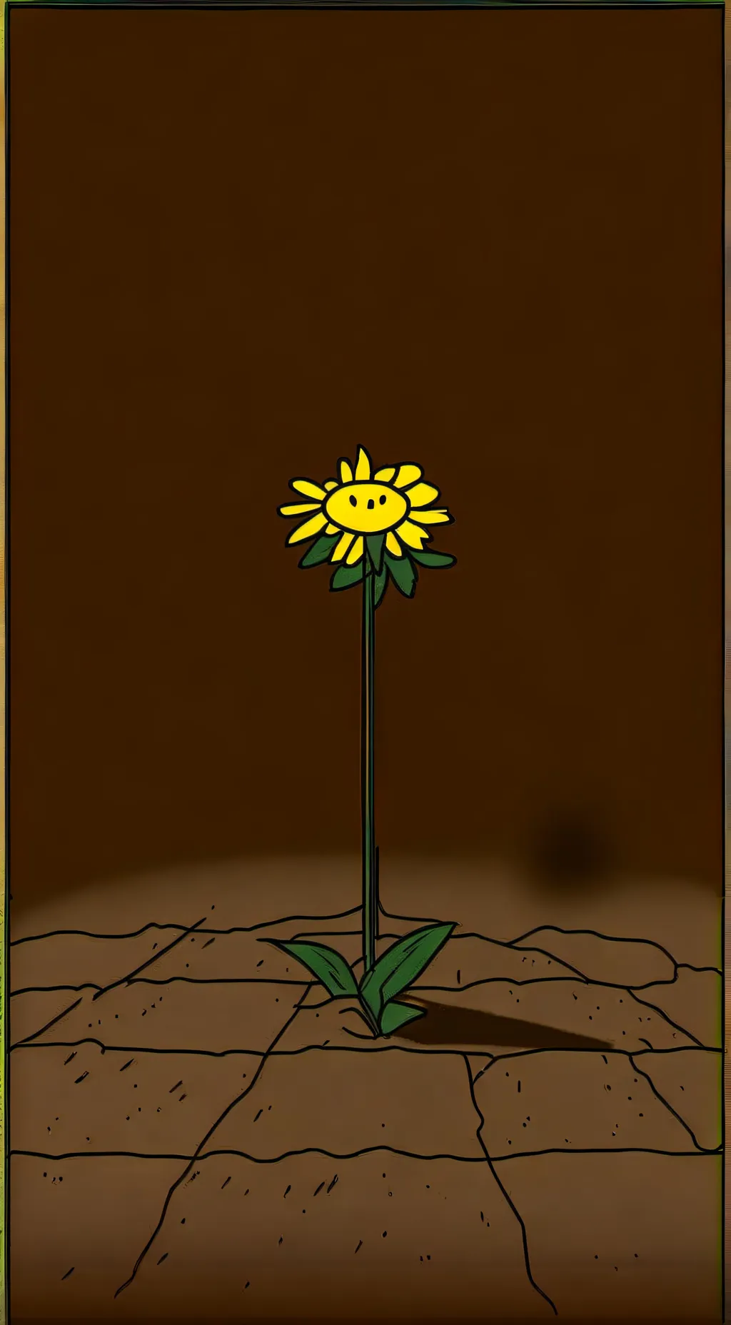 ai character: Flowey The Flowey background