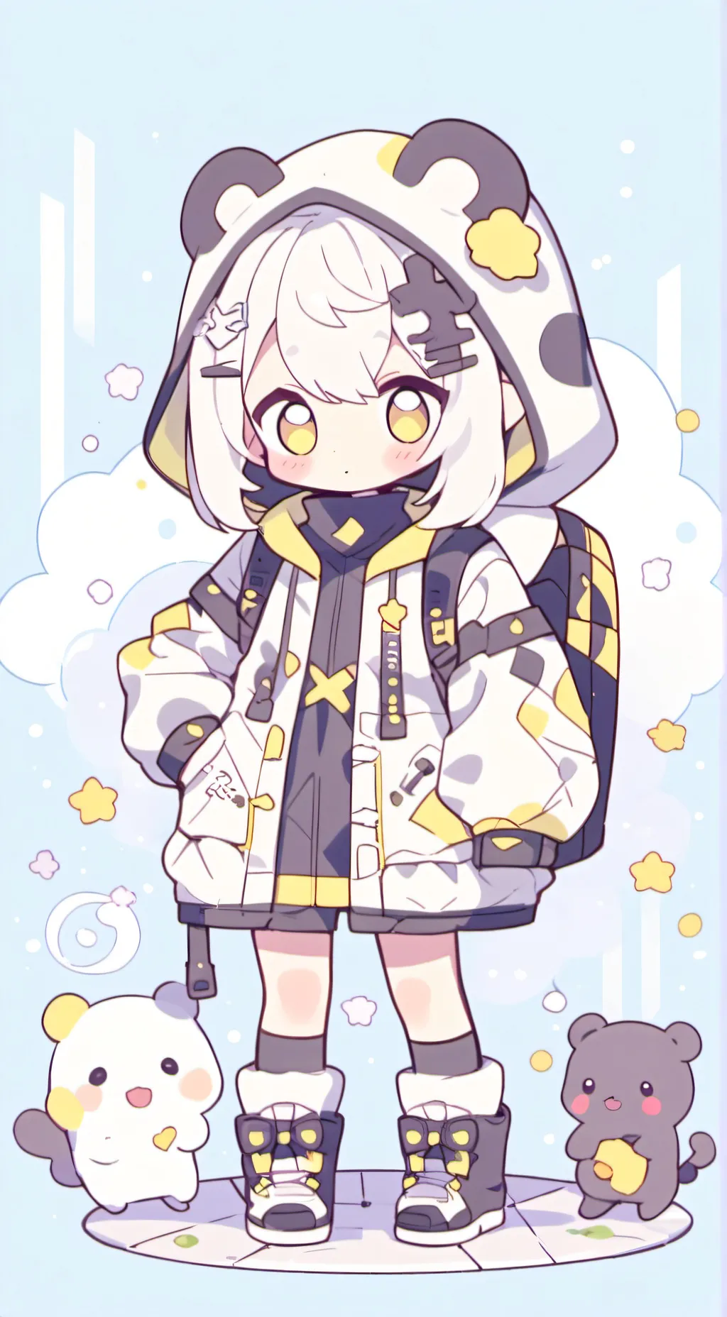 ai character: Volví :DD background