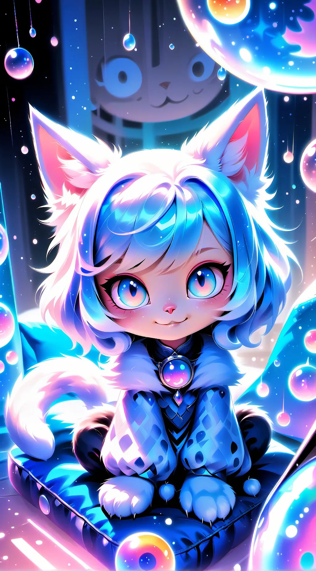 ai character: Whiskers background